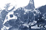 Asisbiz 42 39898 B 17G Fortress 8AF 91BG322BS LGL Boston Bombshell crashed Flintrup Germany 22nd Feb 1944 01