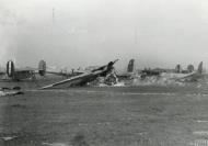 Asisbiz Operation Bonaparte destroyed 91st Bomb Group B 17s and B 24s on 1st Jan 1945 FRE12026