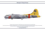 Asisbiz 44 6974 B 17G Fortress 8AF 94BG322BS XMS at Rougham 1945 profile by Clavework 0A