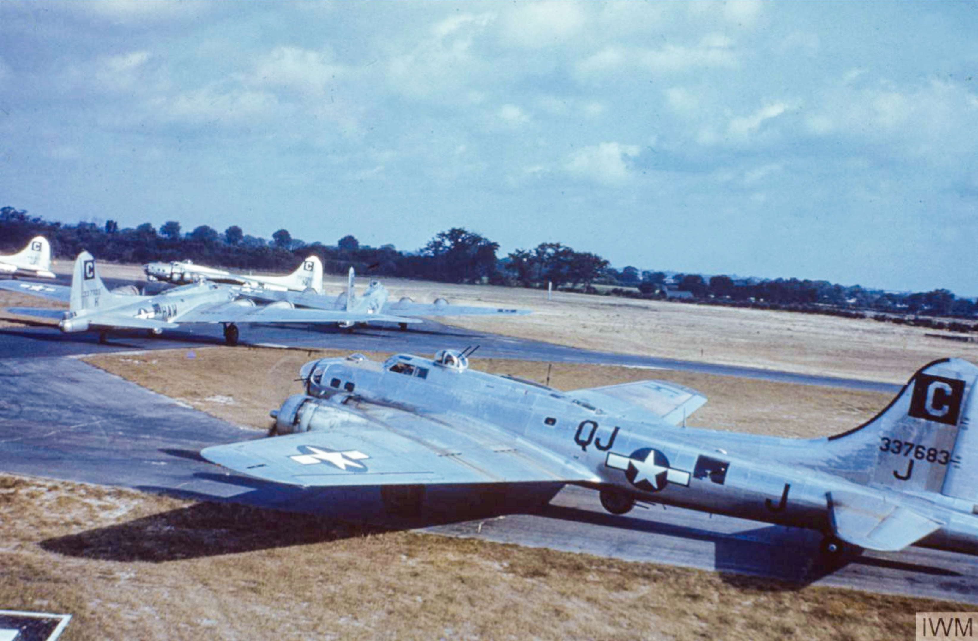 43-37683 B-17G Fortress 8AF 96BG339BS QJJ Round Trip Ticket FRE5868