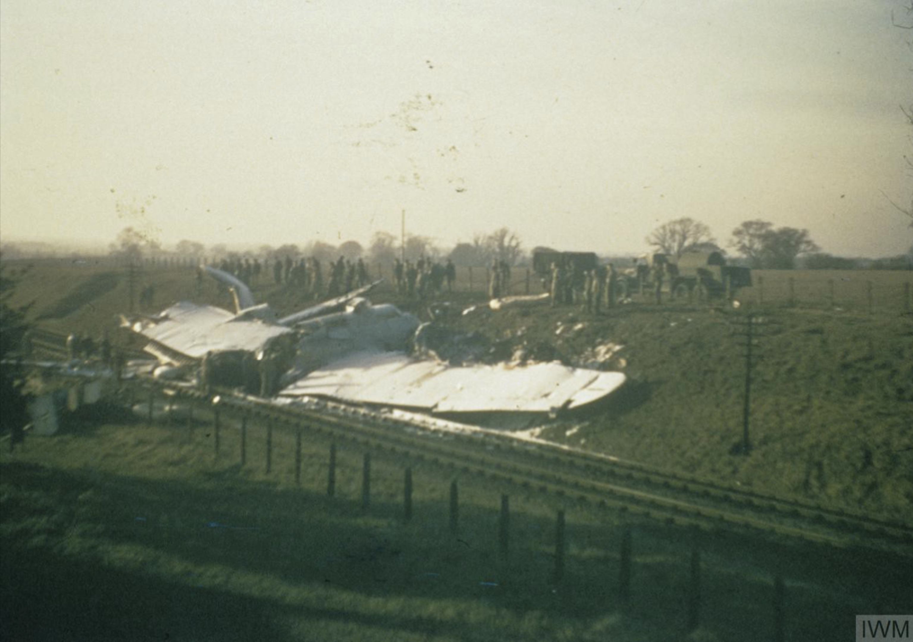43-37764 B-17G Fortress 8AF 96BG337BS AWB Cider aka Boyd’s Bird destroyed in crash landing 21st Nov 1944 FRE5881