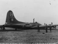 Asisbiz 42 30071 B 17F Fortress 8AF 96BG339BS QJB Brady’s Crash Wagon aka Skipper belly landed 15th Apr 1944 FRE3958