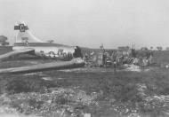 Asisbiz 44 8451 B-17G Fortress 8AF 96BG337BS AWD Butch trsfd 379BG crash landed Snetterton 23rd Jun 1945 01