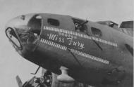 Asisbiz 42 29485 B 17F Fortress 12AF 99BG416BS Miss Fury bomber ace nose art left side FRE10135