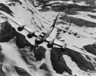Asisbiz 15AF B 17G Fortresses heading for the south marshalling yard at Linz 1945 FRE8758