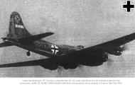 Asisbiz Captured 41 24585 B 17F Fortress in Luftwaffe Stkz DL+XC named Wulfe Hound in flight 1943 01