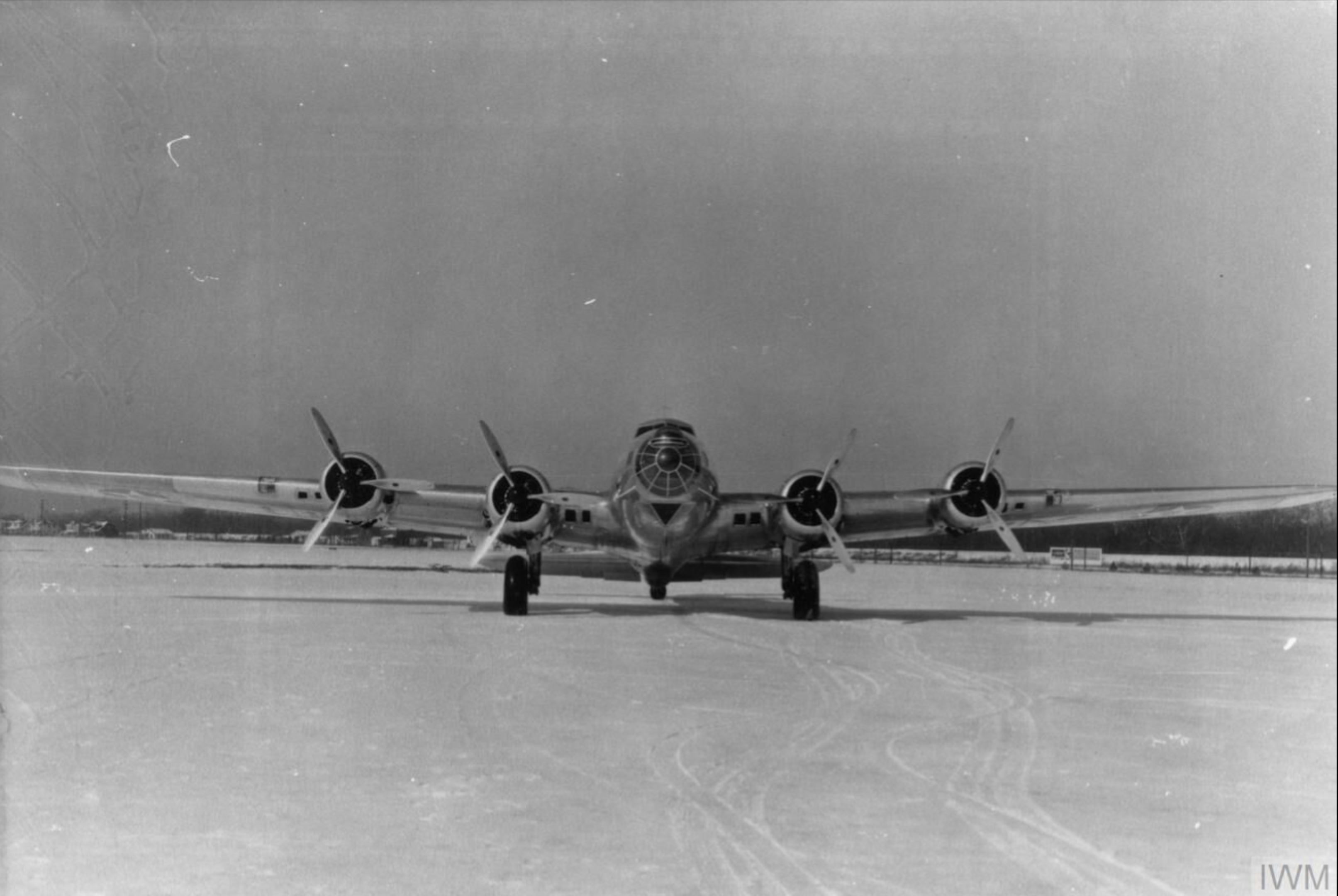 37-369 YB-17A Fortress viewed front on FRE8974
