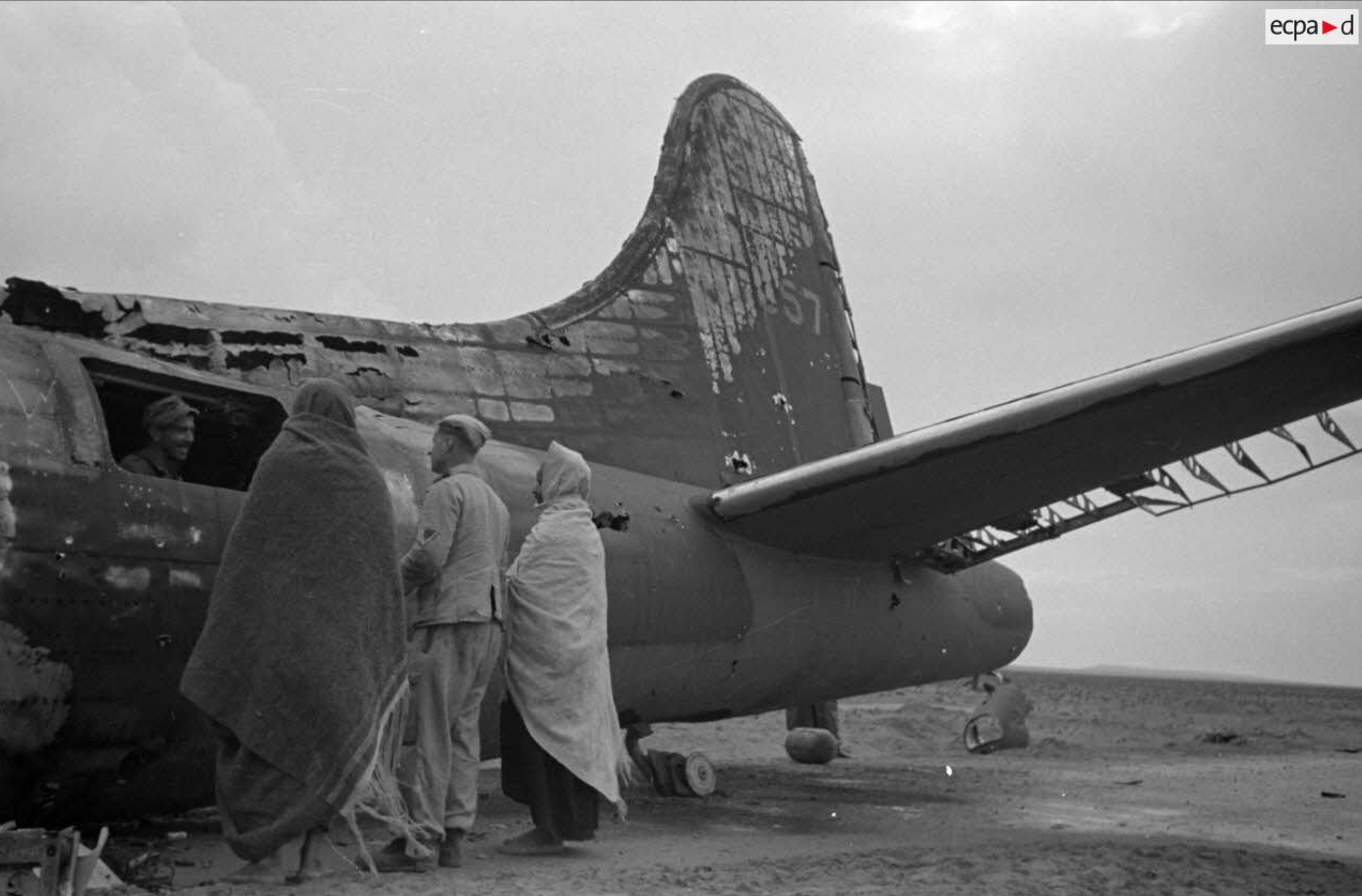 42-5357 B-17F Fortess AFSC for Aphrodite mission written off North Africa 27th Aug 1944 04