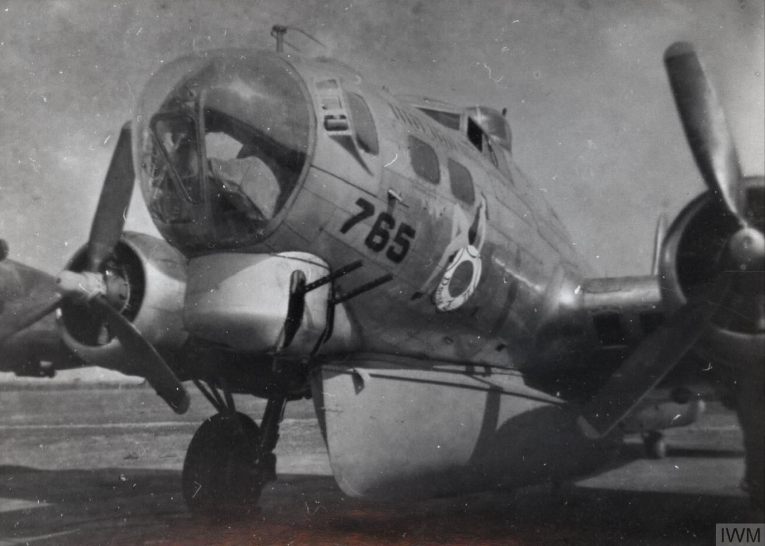 44-83765 B-17G Fortress USN as PB 1 for air sea rescue fitted with a lifeboat FRE14106