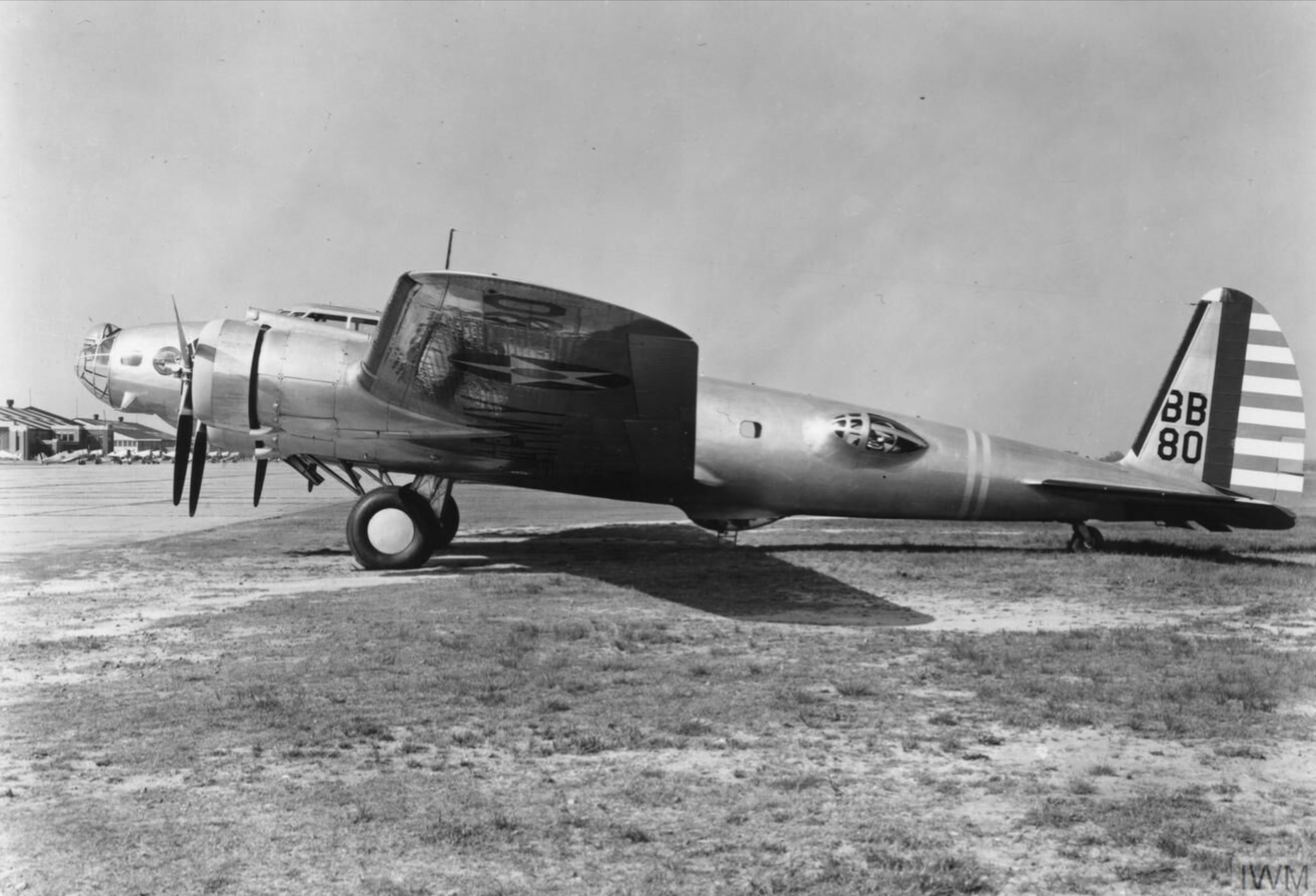 Boeing B-17 Flying Fortress in pre war markings FRE8825
