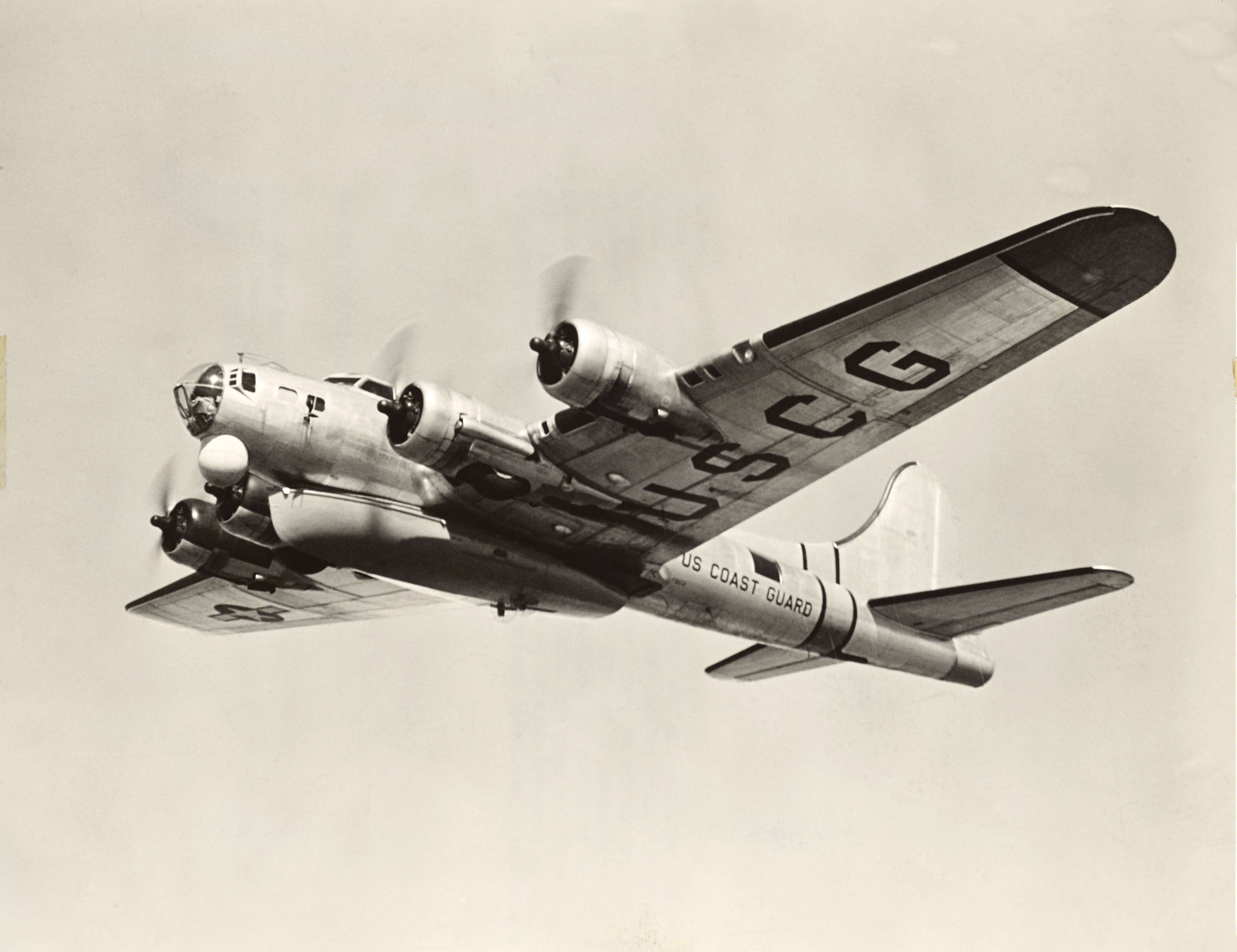 USCG Coast Guard PB 1G a B-17G Fortress converted to a Mercy Bomber designed to recue ship wrecked survivors NARA