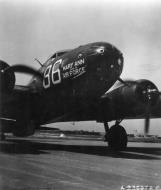 Asisbiz 38 584 B-17B Fortress Mary Ann Star of Air Force nose art right side at Bolling Field 1943 NA679b