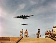 Asisbiz WWII color photo of USAAF Boeing B-17 Flying Fortress used for training in America WWII 06