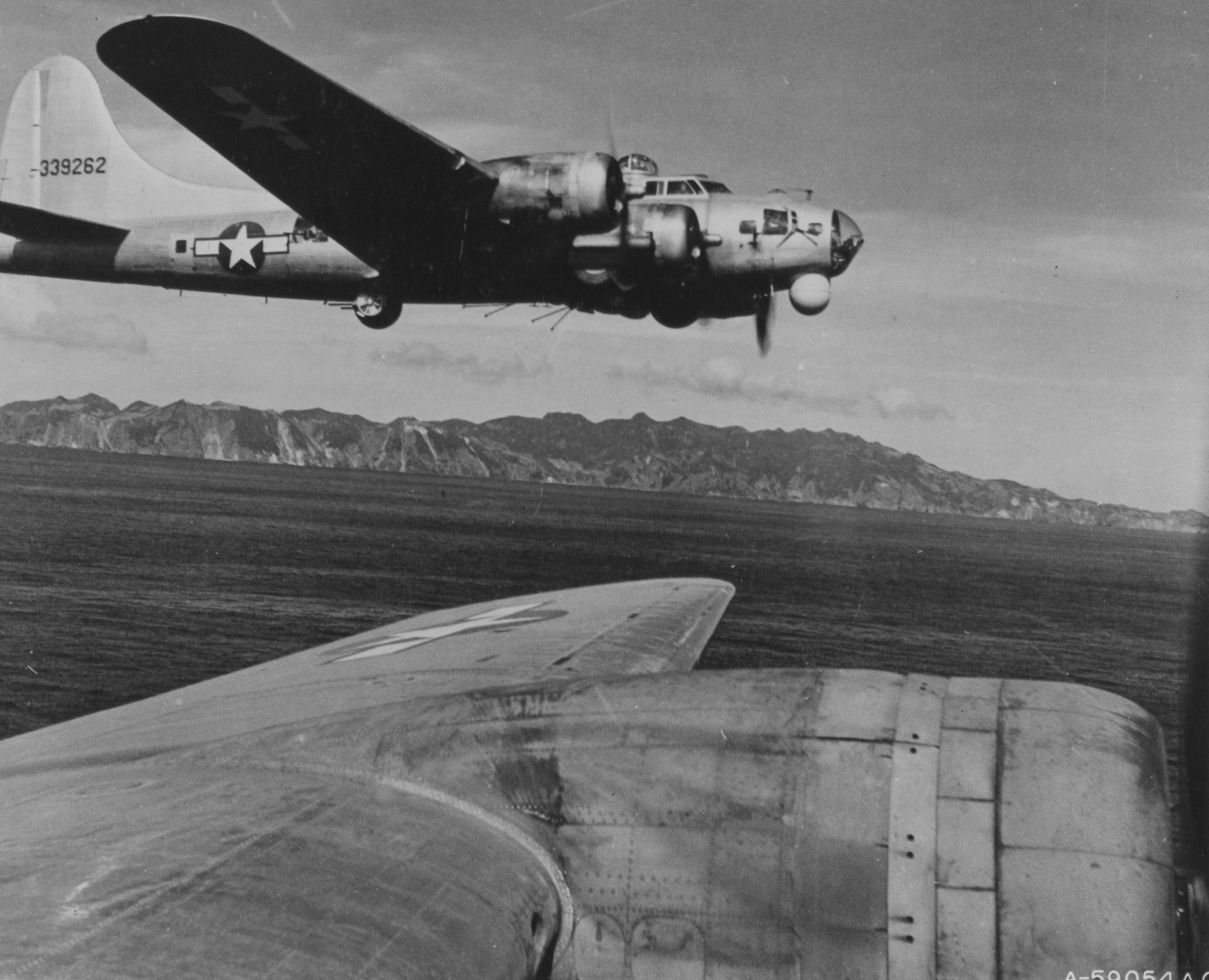 43-39262 B-17G Fortress 13AF 4th Emergency Rescue Squadron DUVA WCW at Kobler Saipan 1945 NA315