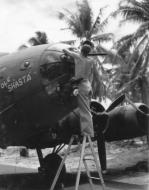 Asisbiz 41 2428 B-17E Fortress 7AF 11BG98BS Ol’ Shasta nose art right side at Espírito Santo 1942 NA676