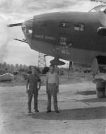 Asisbiz 41 2463 B-17E Fortress 7AF 5BG394BS Yankee Doodle nose art left side at Espírito Santo 1942 NA677
