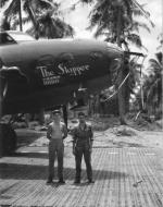 Asisbiz 41 9214 B-17E Fortress 7AF 5BG23BS The Skipper nose art right side at Espiritu Santo 1942 NA673