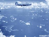 Asisbiz 42-73025 B-24J Liberator 7AF 11BG26BS Kansas Cyclone bombing Truk in Caroline Islands Aug 1944 1252