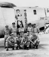 Asisbiz 44-40710 B-24J Liberator 7AF 11BG42BS Miss Sherry nose art right side Central Pacific 1943 45 03