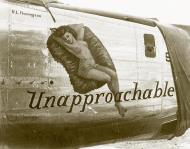 Asisbiz 44-41551 B-24L Liberator 7AF 11BG26BS Unapproachable nose art right side Central Pacific 1943 45 01
