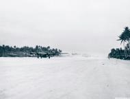 Asisbiz 7AF 11BG B-24 Liberators begin taking off from Funafuti Island to bomb Tarawa Island 19th Nov 1943 NA591