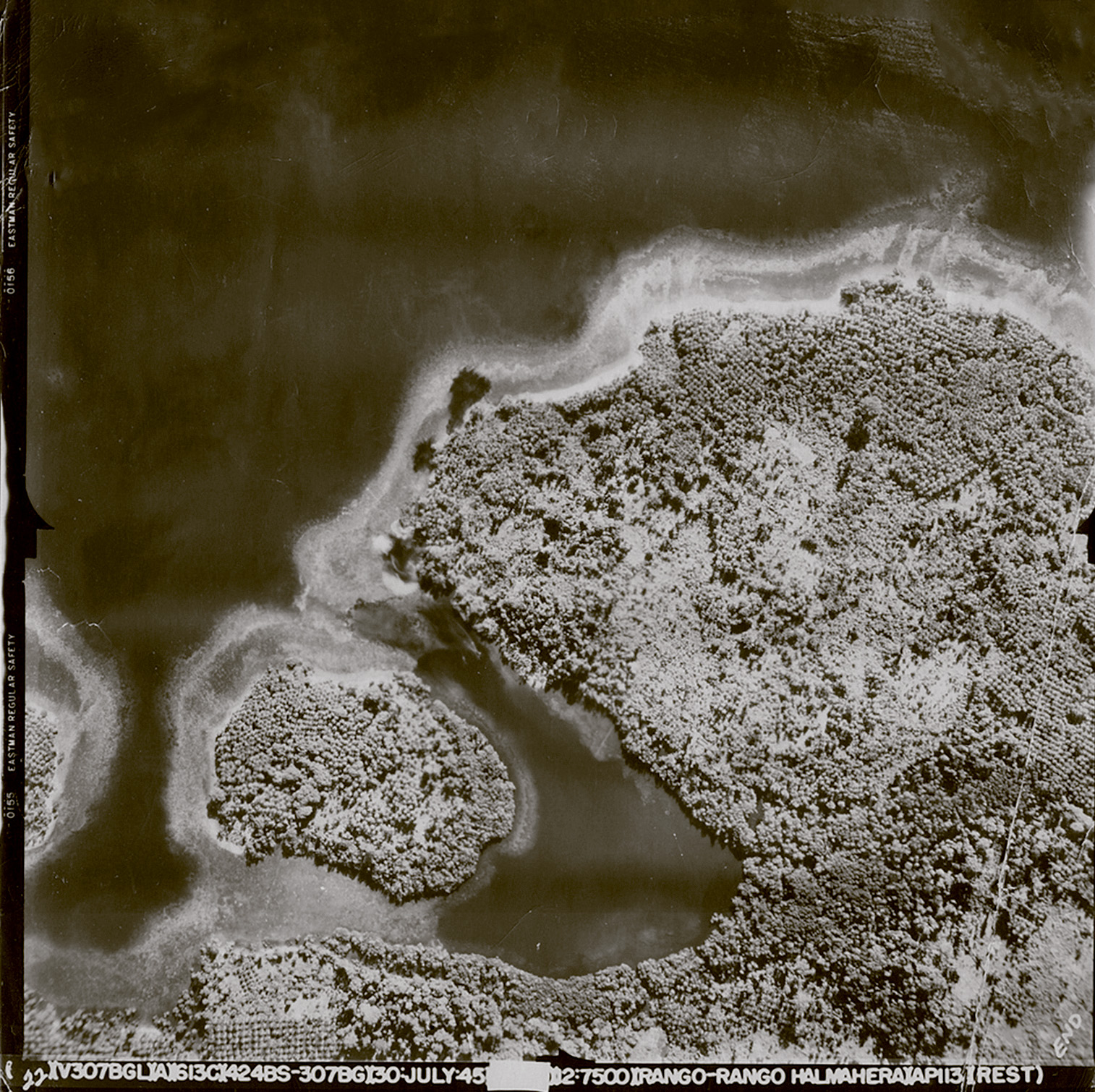 Targets 13AF 307BG424BS Rango Rango Halmahera Islands NEI 1945