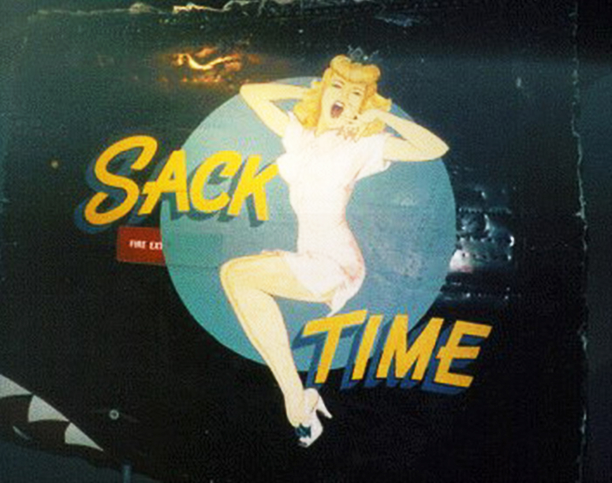 44-50797 B-24M Liberator 14AF 308BG374BS Sack Time nose art left side 01