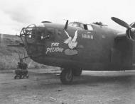 Asisbiz 41-24193 B-24D Liberator 14AF 308BG425BS The Pelican nose art left side China 01