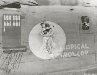 Asisbiz 42-100405 B-24J Liberator 7AF 30BG392BS Tropical Trollup nose art right side 01