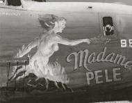 Asisbiz 42-109951 B-24J Liberator 7AF 30BG819BS Madame Pele nose art right side 01