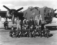 Asisbiz 42-72959 B-24D Liberator 7AF 30BG38BS 44 Pistol Packin Mama during training in the US 01