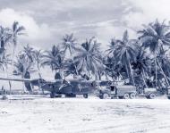 Asisbiz 42-72969 B-24J Liberator 7AF 30BG27BS Our Baby refuels at Nanumea Island Ellice Islands 15th Dec 1943 NA855