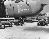 Asisbiz 42-72973 B-24J Liberator 7AF 30BG38BS Come Closer Kwajalein Marshall Islands 9th April 1944 A63425