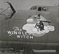 Asisbiz 42-72990 B-24J Liberator 7AF 30BG392BS Wingless Witch nose art left side 1943 01