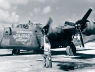 Asisbiz 42-72994 B-24J Liberator 7AF 30BG27BS Bolivar Kwajalein Marshall Islands 4th July 1944 NA263