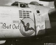 Asisbiz 44-40526 B-24J Liberator 7AF 30BG819BS Bat out of Hell nose art left side 01