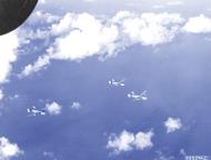 Asisbiz Consolidated B-24 Liberators 7AF 11BG and 30BG after bombing Wake Island 30th Apr 1944 NA123