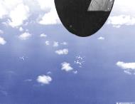 Asisbiz Consolidated B-24 Liberators 7AF 11BG and 30BG after bombing Wake Island 30th Apr 1944 NA127