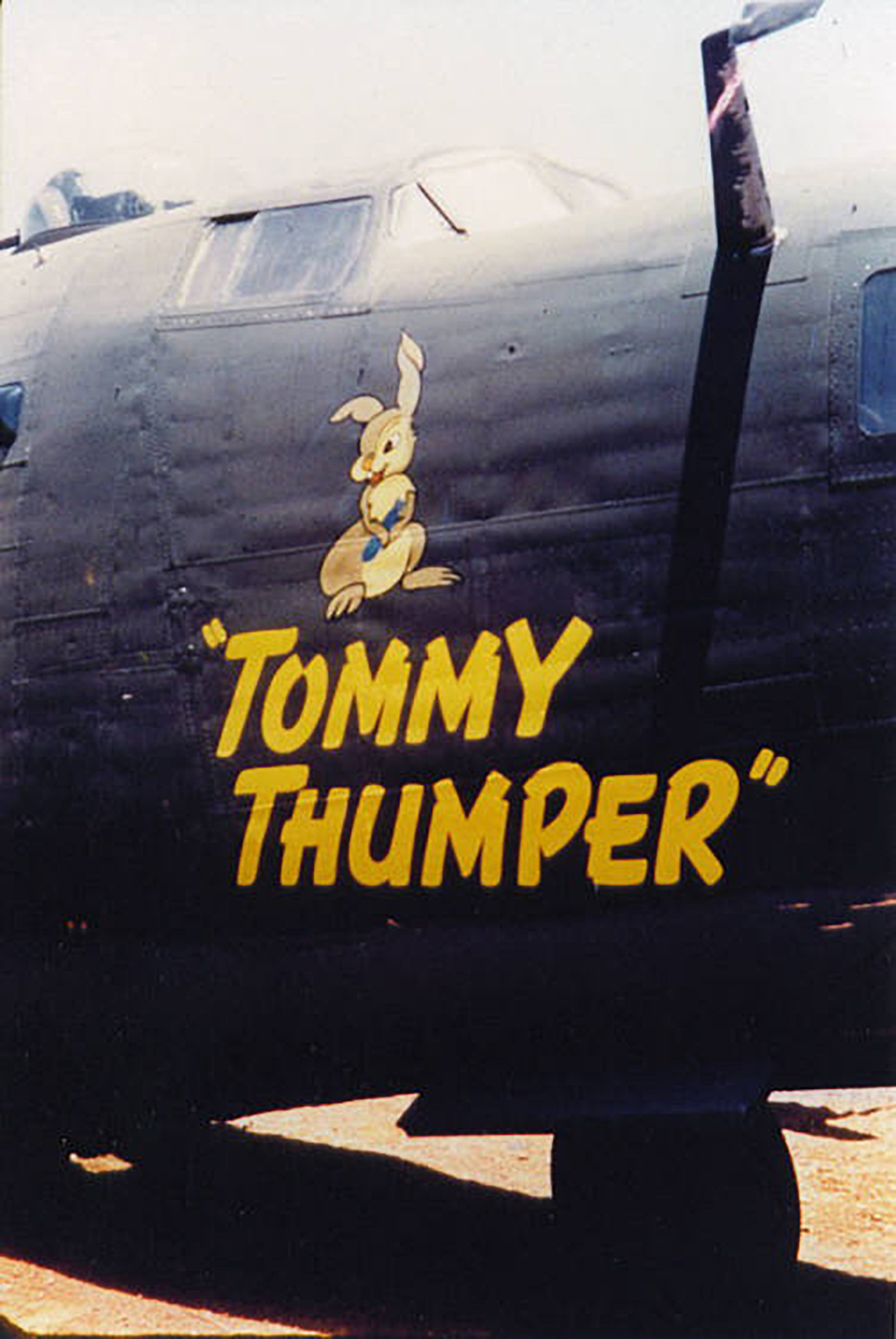 41-29562 B-24H Liberator 8AF 34BG18BS C Tommy Thumper at Tuddenham England 1944 02