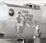 Asisbiz 44-40328 B-24J Liberator 8AF 34BG391BS Q6B This Above All nose art left side England 1944 02