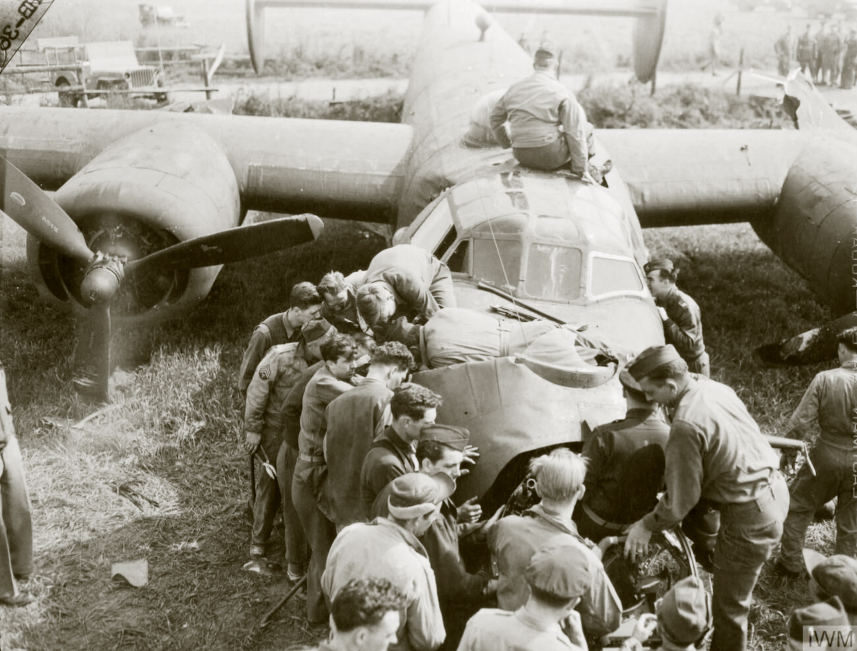 42-94964 B-24H Liberator 8AF 389BG567BS HPN that crashed on take off Hethel 11th May 1944 FRE1539