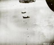 Asisbiz 42 100190 B 24J Liberator 8AF 389BG566BS RRJ+ Princess Konocti over the drop zone 24th Nov 1944 02