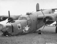 Asisbiz 42-110084 B-24J Liberator 8AF 389BG565BS EEQ Don't Cry Baby with feathered prop Kent England 7th July 1944 NA2102