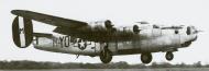 Asisbiz 42-51451 B-24J Liberator 8AF 389BG564BS YOM The Carrier Pigeon taking off from England 11944 01