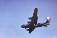 Asisbiz 42 63959 B 24D Liberator 8AF 389BG566BS RRL+ Southern Queen IV on final approach to land at Hethel FRE6483
