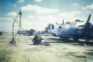Asisbiz 42 95026 B 24H Liberator 8AF 389BG567BS HPI Yankee Rebel under repair FRE6489