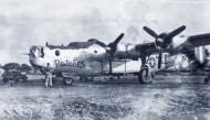 Asisbiz 42 95253 B 24H Liberator 8AF 389BG565BS EEO D Day Patches nose art left side FRE1520