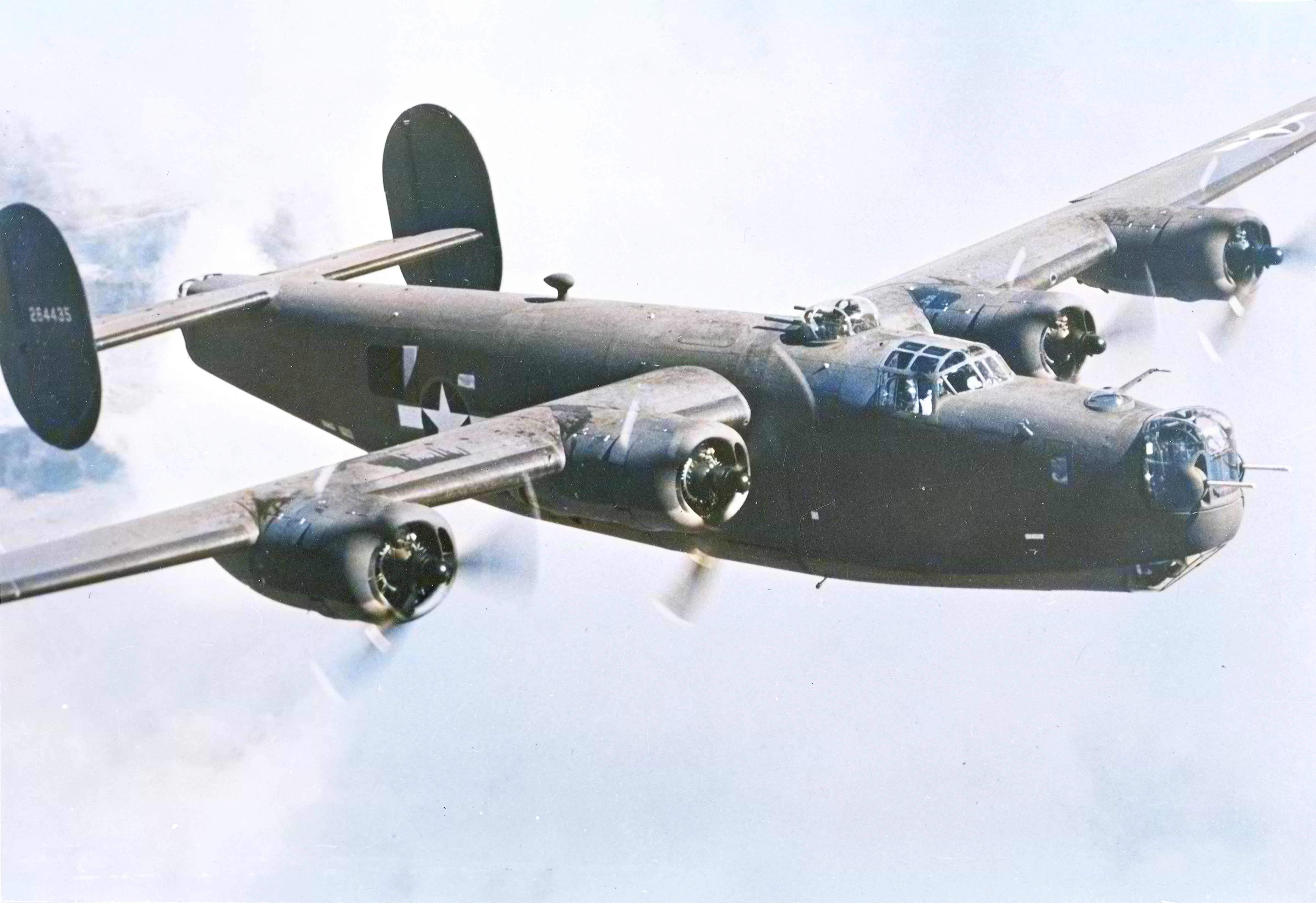 42-64435 B-24H Liberator 8AF 392BG576BS ltr lost Pilot Herman H Miller over Germany 21st Feb 1944 MACR2563 C1