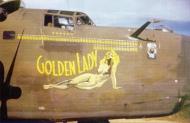 Asisbiz 42-40814 B-24D Liberator 5AF 43BG64BS Ken's Men nose art right side Nadzab July 1944