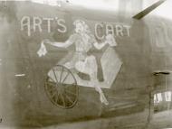 Asisbiz 42-40896 B-24D Liberator 5AF 43BG63BS Arts Cart nose art right side 01